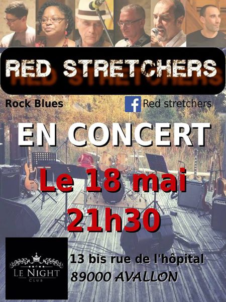 CONCERT RED STRETCHERS