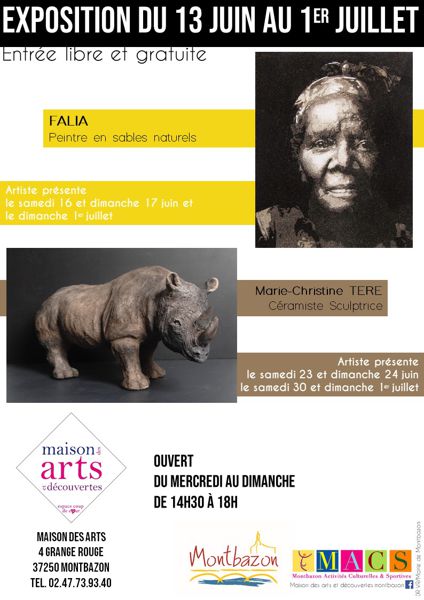 Exposition Marie-Christine TERE et FALIA