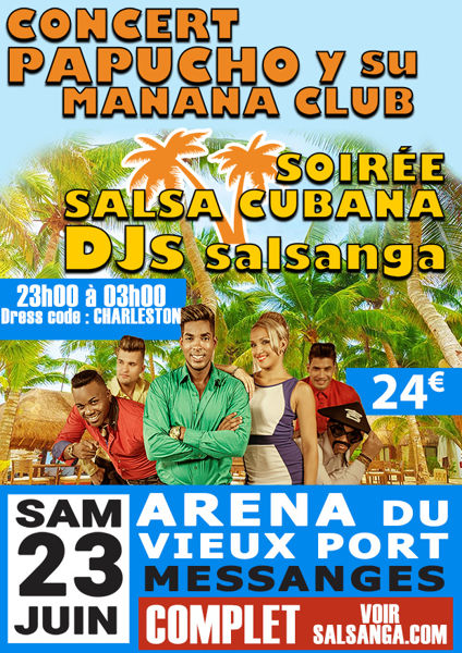 GRANDE SOIRÉE SALSA CUBANA ‘‘SALSANGA’’