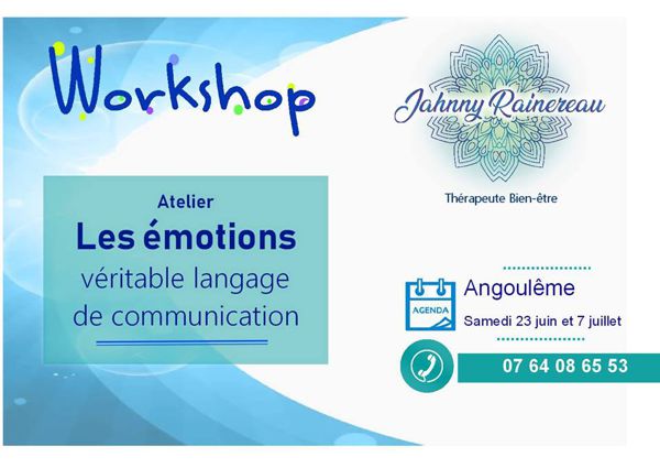 Workshop: Les émotions ont un véritable langage de communication