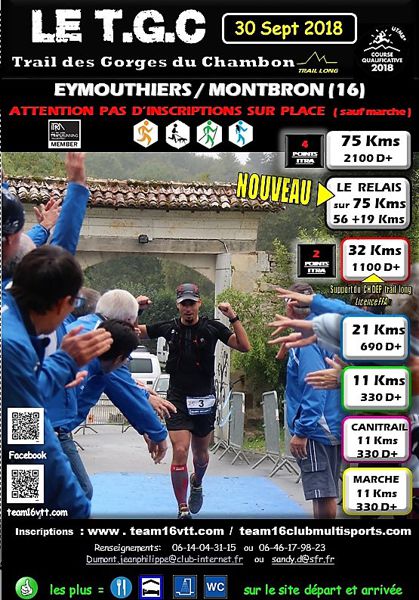 trail des gorges du chambon