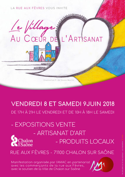 Marché Artisans - Rue aux Fèvres 8 et 9 juin 2018