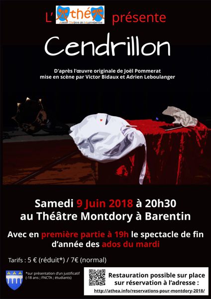 Cendrillon + spectacle des ados du mardi