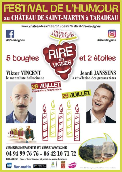 5ème édition du Festival Rire en Vignes