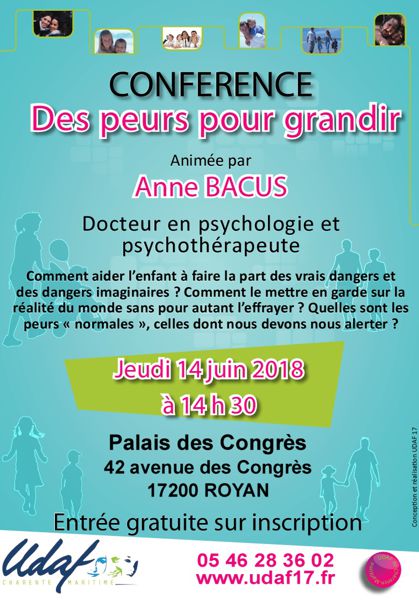 Conférence « Des peurs pour grandir »