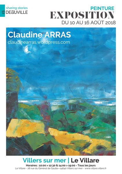 Exposition peinture par Claudine Arras