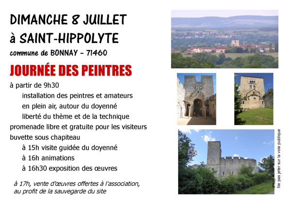 Journée des peintres à Saint-Hippolyte