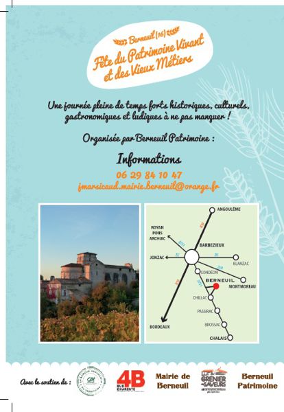 5°  BERNEUIL  FÊTE  LE  PATRIMOINE  VIVANT