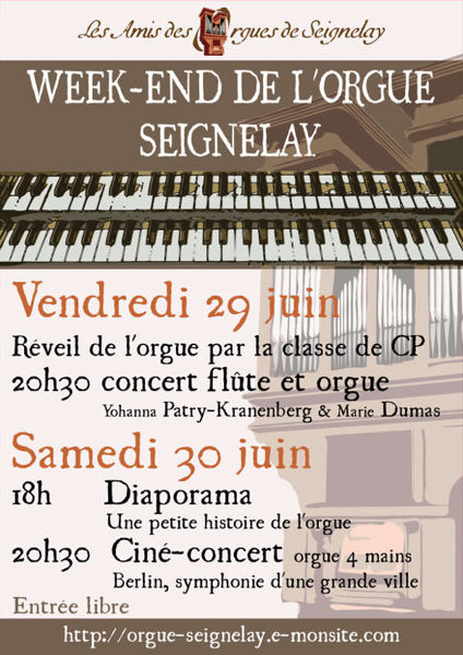 week-end de l'orgue