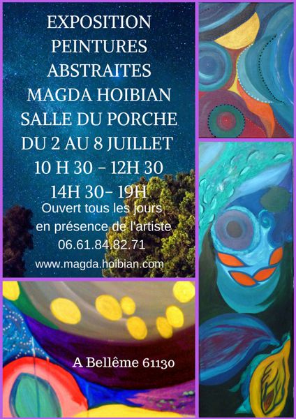 Exposition Peinture Magda Hoibian