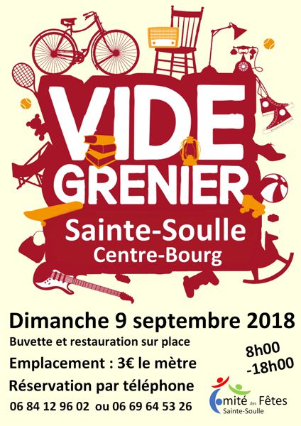 VIDE GRENIER -SAINTE SOULLE