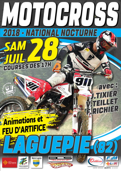 Moto Cross Nocturne