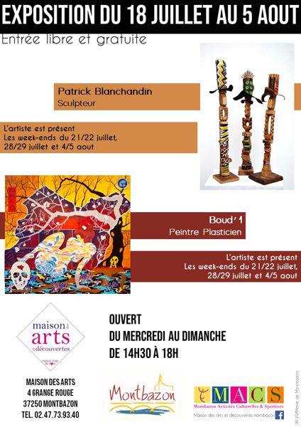 Exposition Patrick BLANCHANDIN et BOUD'1