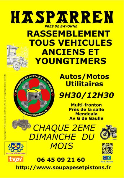 RASSEMBLEMENT MENSUEL VEHICULES ANCIENS