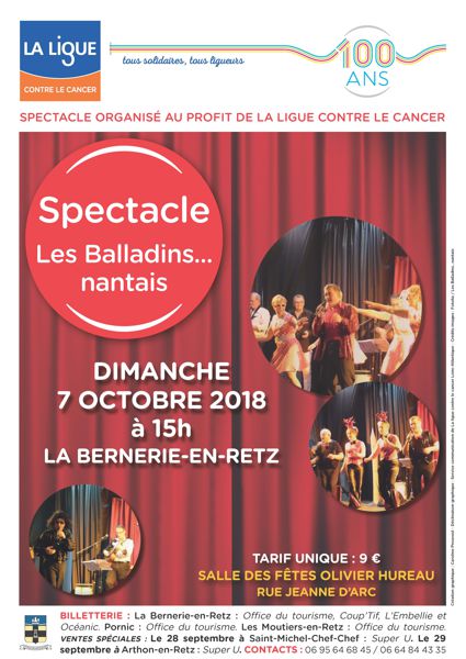 Spectacle musical : Les Balladins…nantais