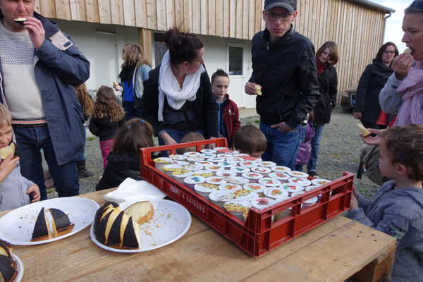 Visite et goûter à la ferme