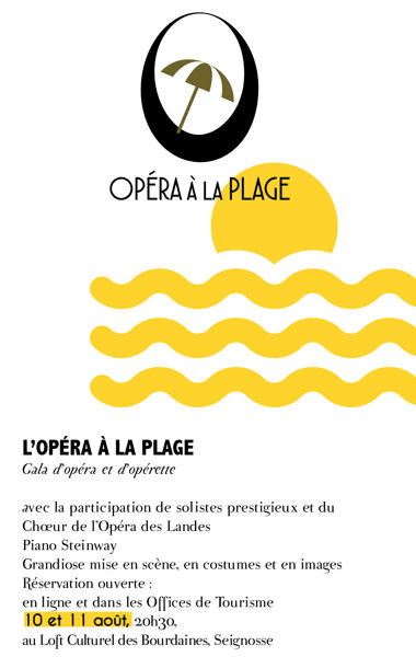 L'Opéra à la plage