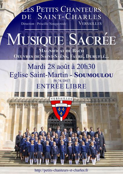 Concert de Musique Sacrée des Petits Chanteurs de Saint Charles
