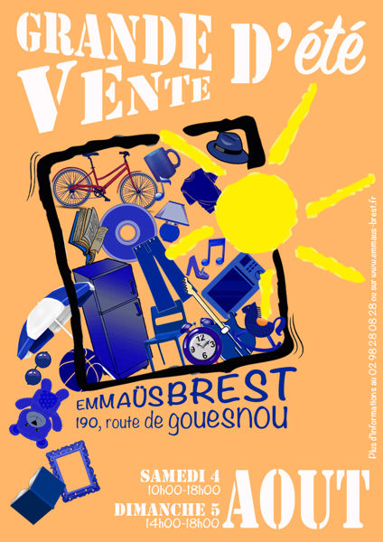 Grande vente d'été EMMAÜS BREST