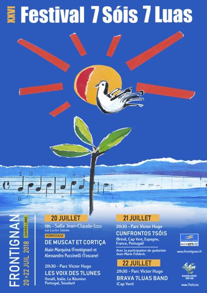 Le Festival 7 Sóis 7 Luas et la Méditerranée à Frontignan
