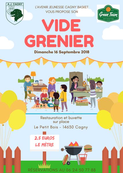 Vide-Grenier de l'AJ Cagny Basket