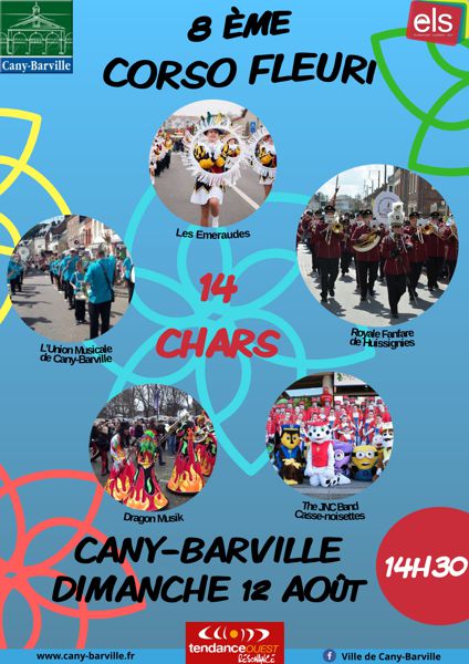 8ème Corso Fleuri de Cany-Barville