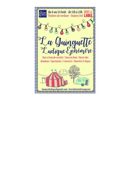 La guinguette ludique éphémère