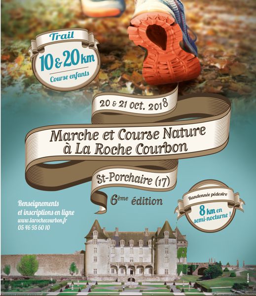 Course Nature au Château de la Roche Courbon