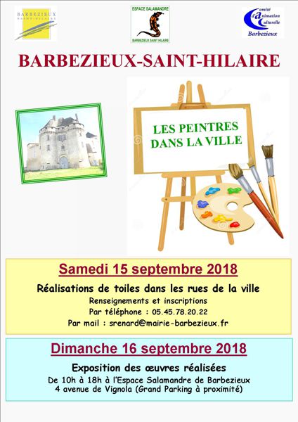 les peintres dans la ville