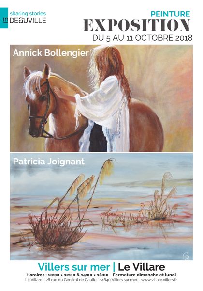 Exposition peinture par Annick Bollengier et Patricia Joignant