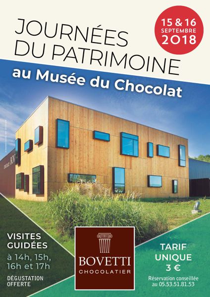 Journées du Patrimoine au Musée du Chocolat Bovetti