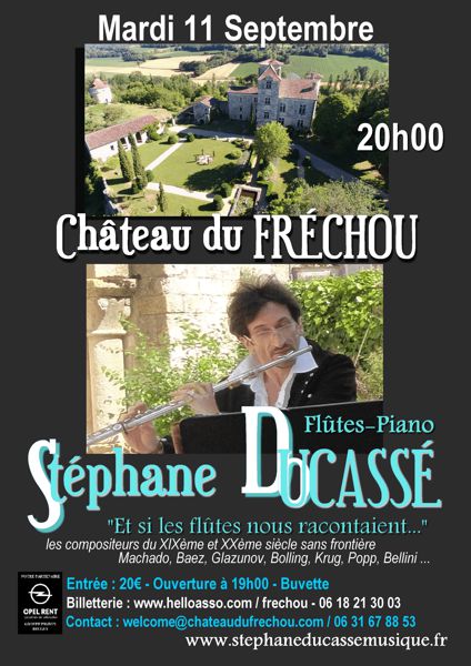 Stéphane DUCASSÉ - Duo flûte piano