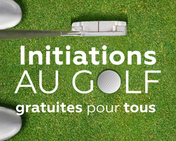 Initiations gratuites au golf 2h