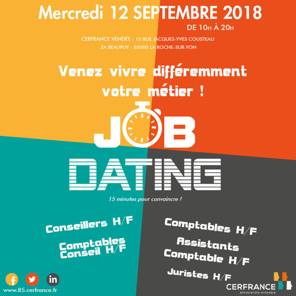 Job Dating Cerfrance Vendée