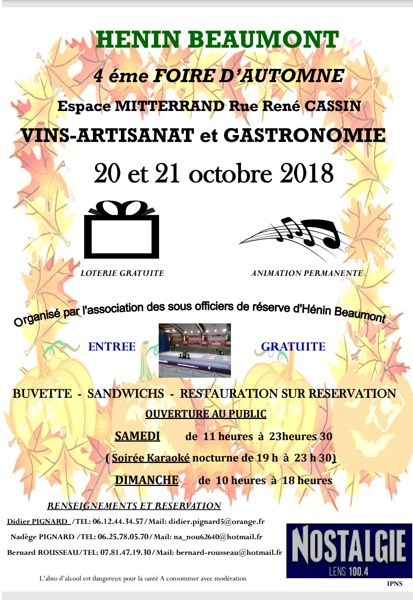 Foire d automne