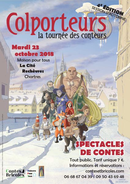 Colporteurs la tournée des conteurs - session d'automne