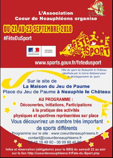 FETE DU SPORT à Neauphle le Château