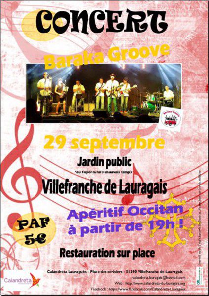 Concert Baraka Groove