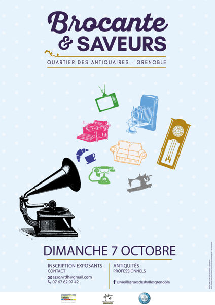 Brocante et saveurs du quartier des antiquaires