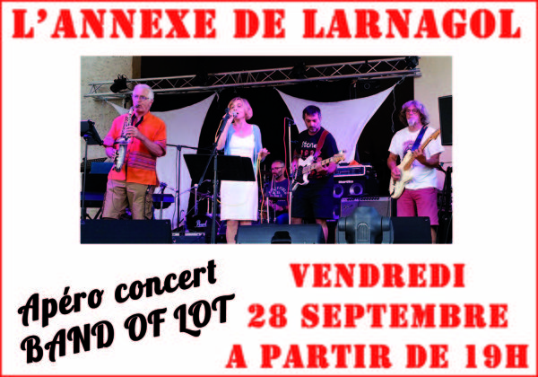 Apéro concert avec Band of the LOT