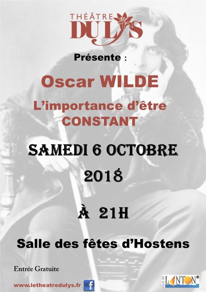 L'importance d'être Constant d'Oscar Wilde