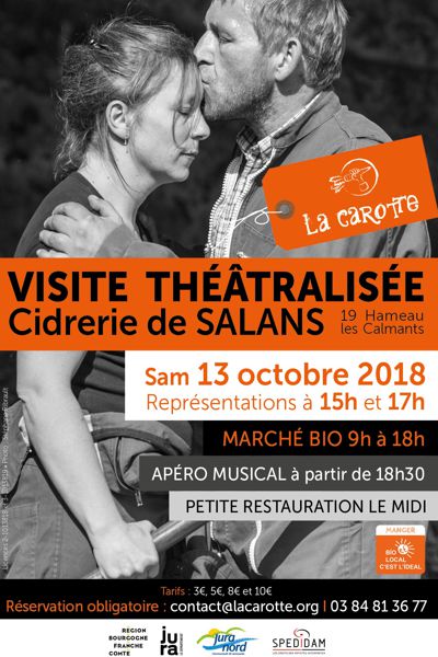 Visite Théâtralisée - Cidrerie de SALANS