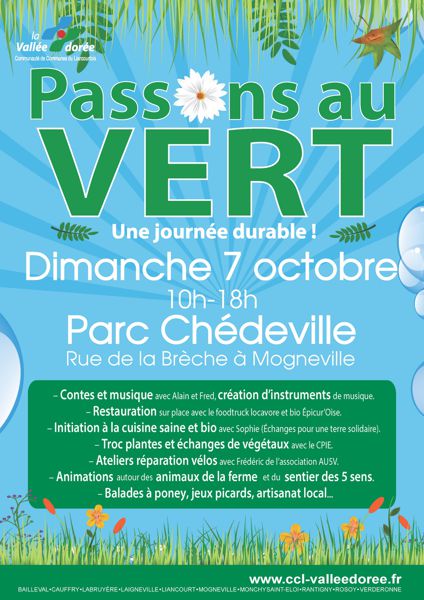 Passons au vert au parc Chédeville