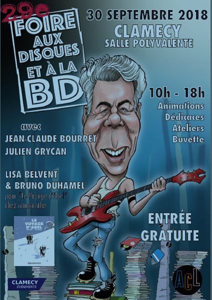 29è FOIRE AUX DISQUE ET BANDES DESSINEES de Clamecy