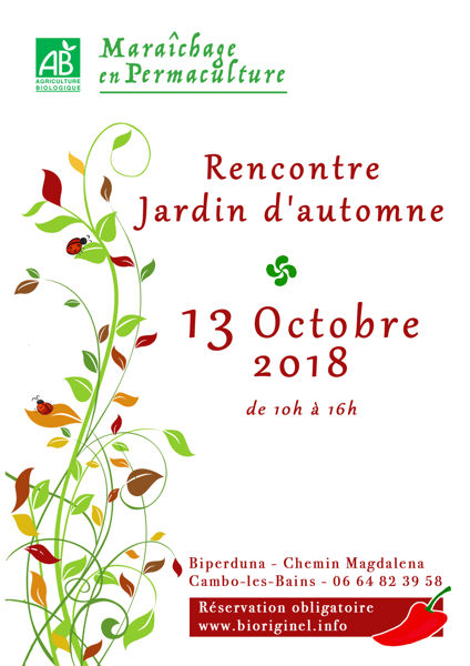 Rencontre Jardin d'automne