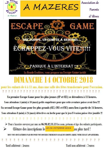 Escape Game Kids