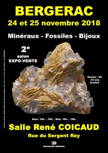 2e SALON MINERAUX FOSSILES BIJOUX