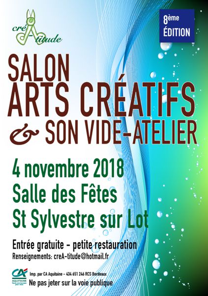 Salon des Arts Créatifs et son vide-atelier