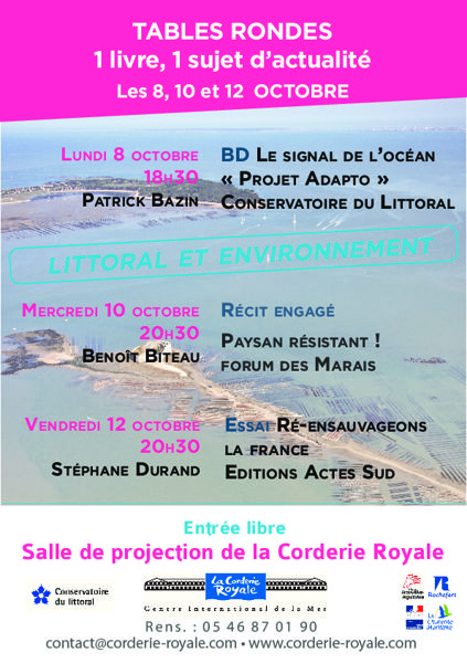 Table ronde Littoral et Environnement