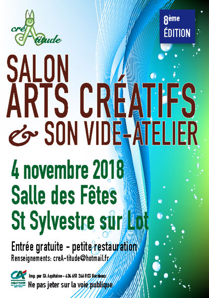 Salon des Arts Créatifs et son vide-atelier